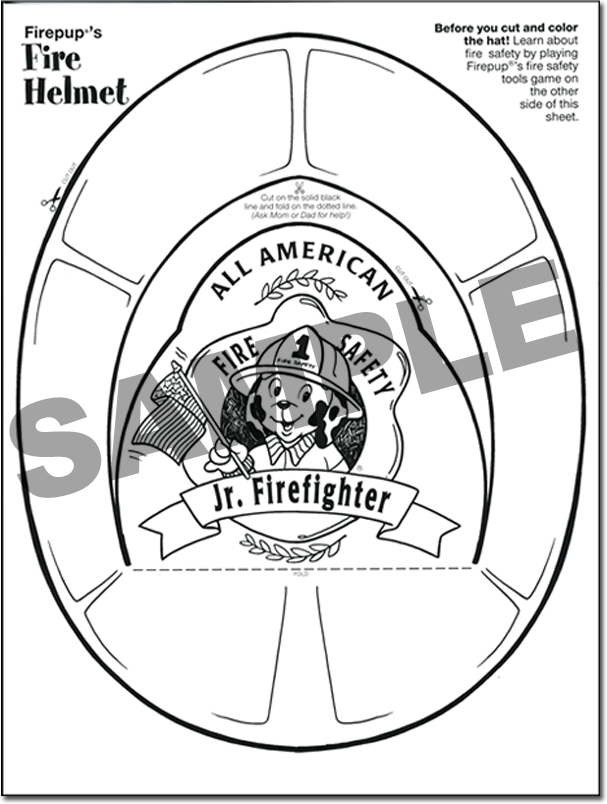 206F: Firepup®'s Fire Helmet