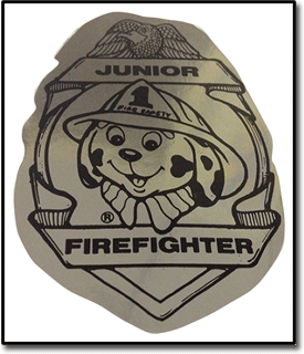 503F: Jr. Firefighter Badge