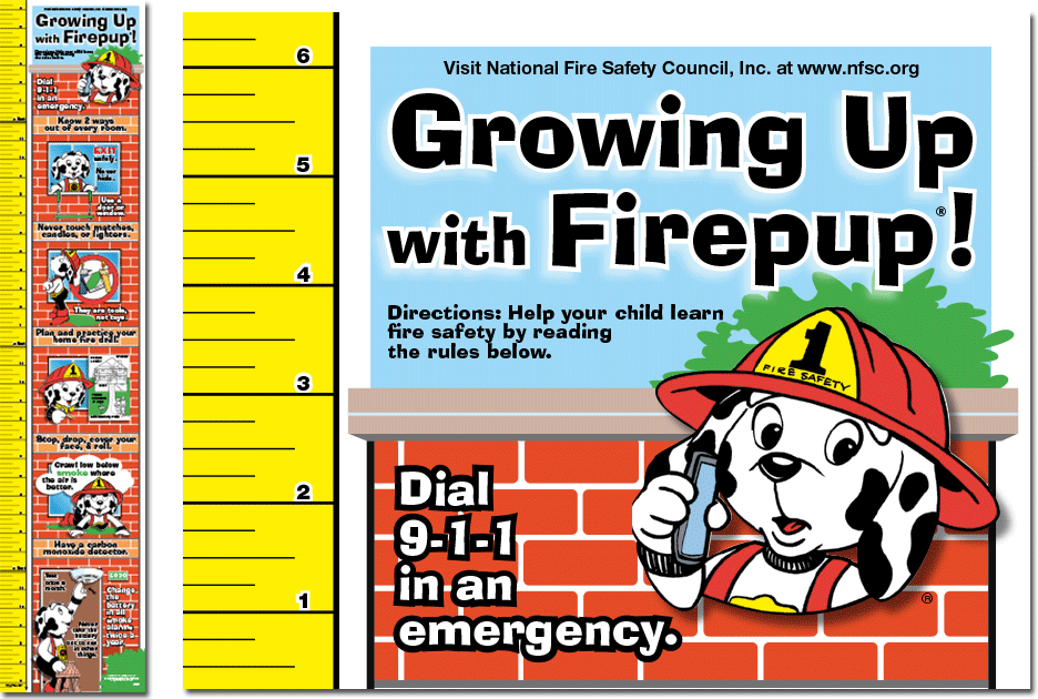 518F: Growing Up with Firepup® Growth Chart